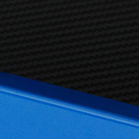 Techni Sport Blue Stryker Gaming Desk, Blue