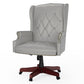 330LBS Executive Office Chair, Ergonomic Design High Back Reclining Comfortable Desk Chair - Grey