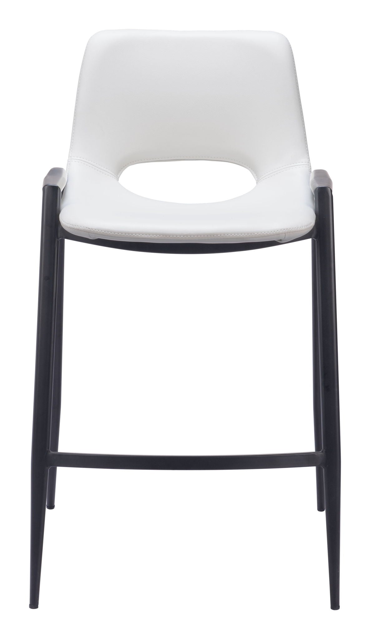 Desi - Counter Chair With Black Legs (Set of 2)