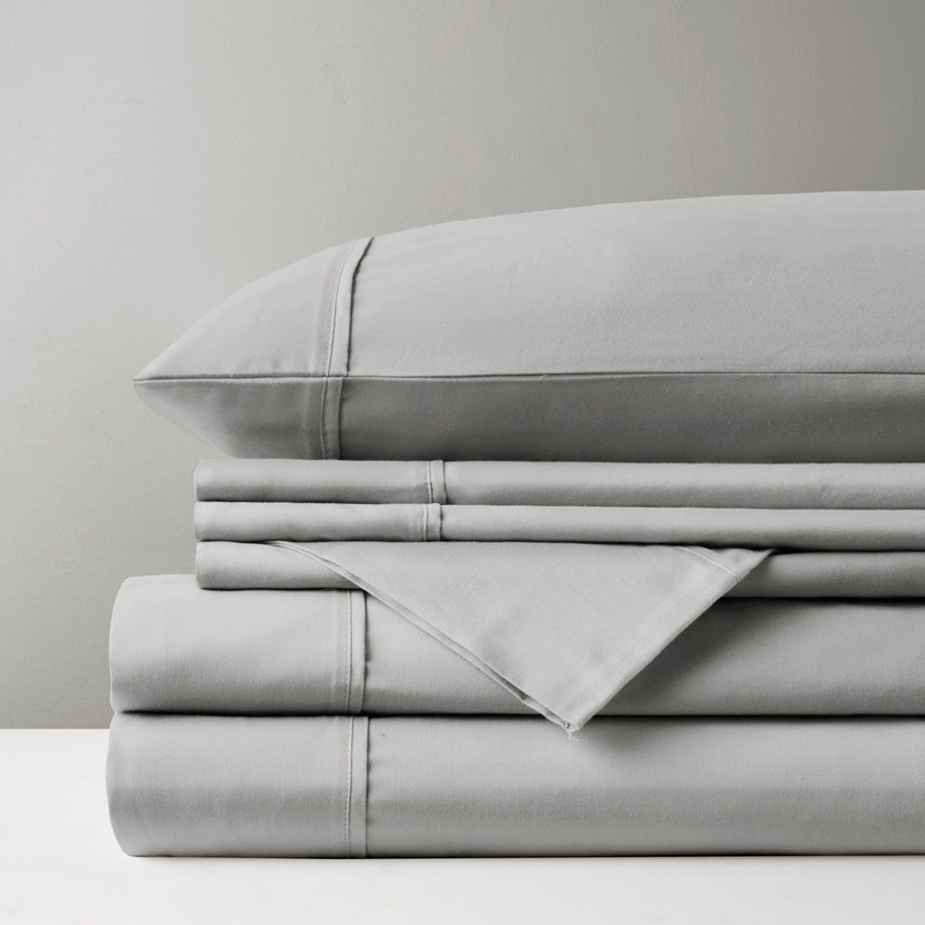 800 Thread Count - Queen Sheet Set - Gray