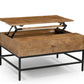 T1105-01 Natural Lift Top Coffee Table