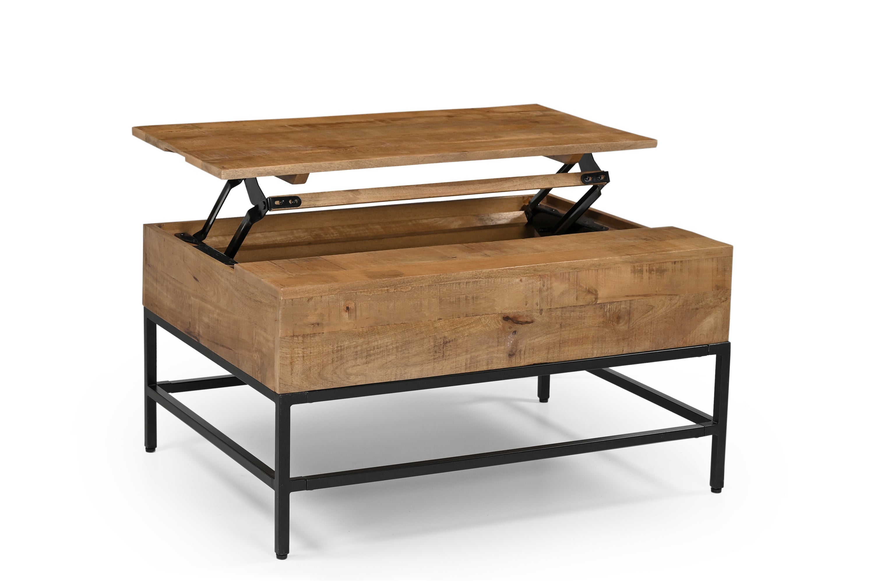 T1105-01 Natural Lift Top Coffee Table