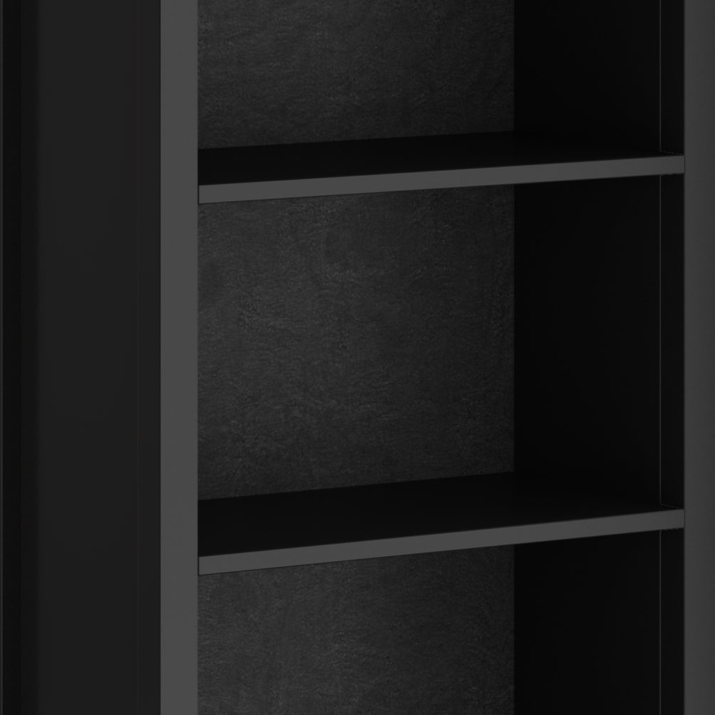 Artisan - 5 Shelf Bookcase - Black