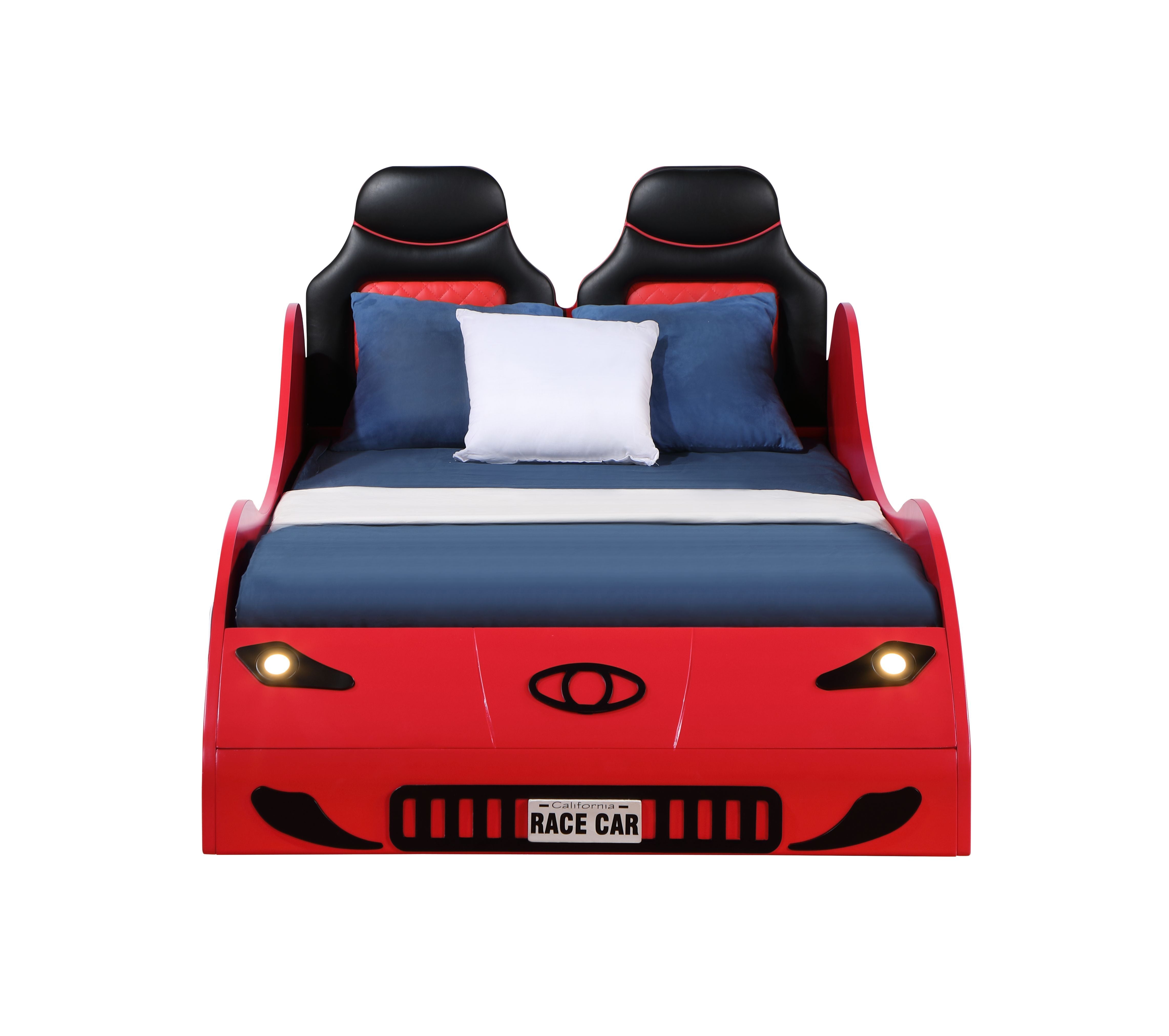 Colen - Twin Car Bed With LED