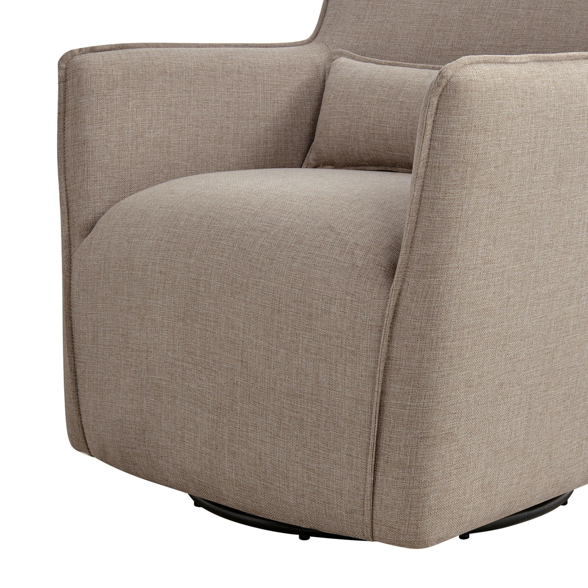 Ayla - Swivel Accent Chair With Matching Lumbar Pillow