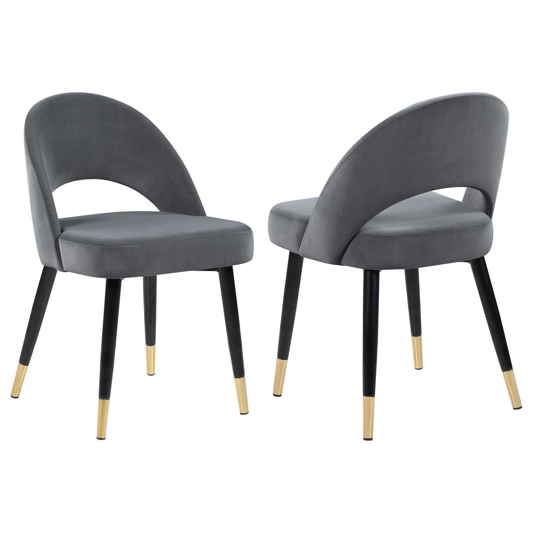 Arched Back Dining Chairs (Set of 2)