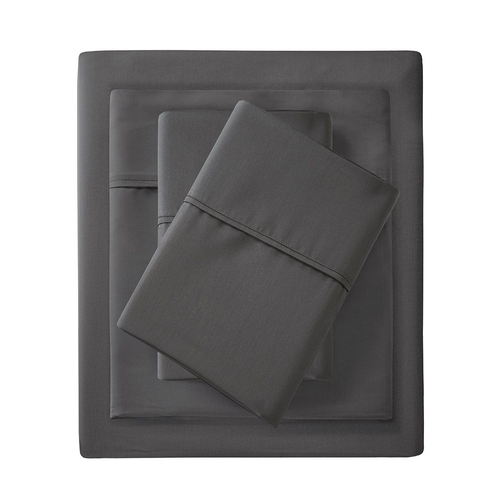 1500 Thread Count - Queen Sheet Set - Charcoal
