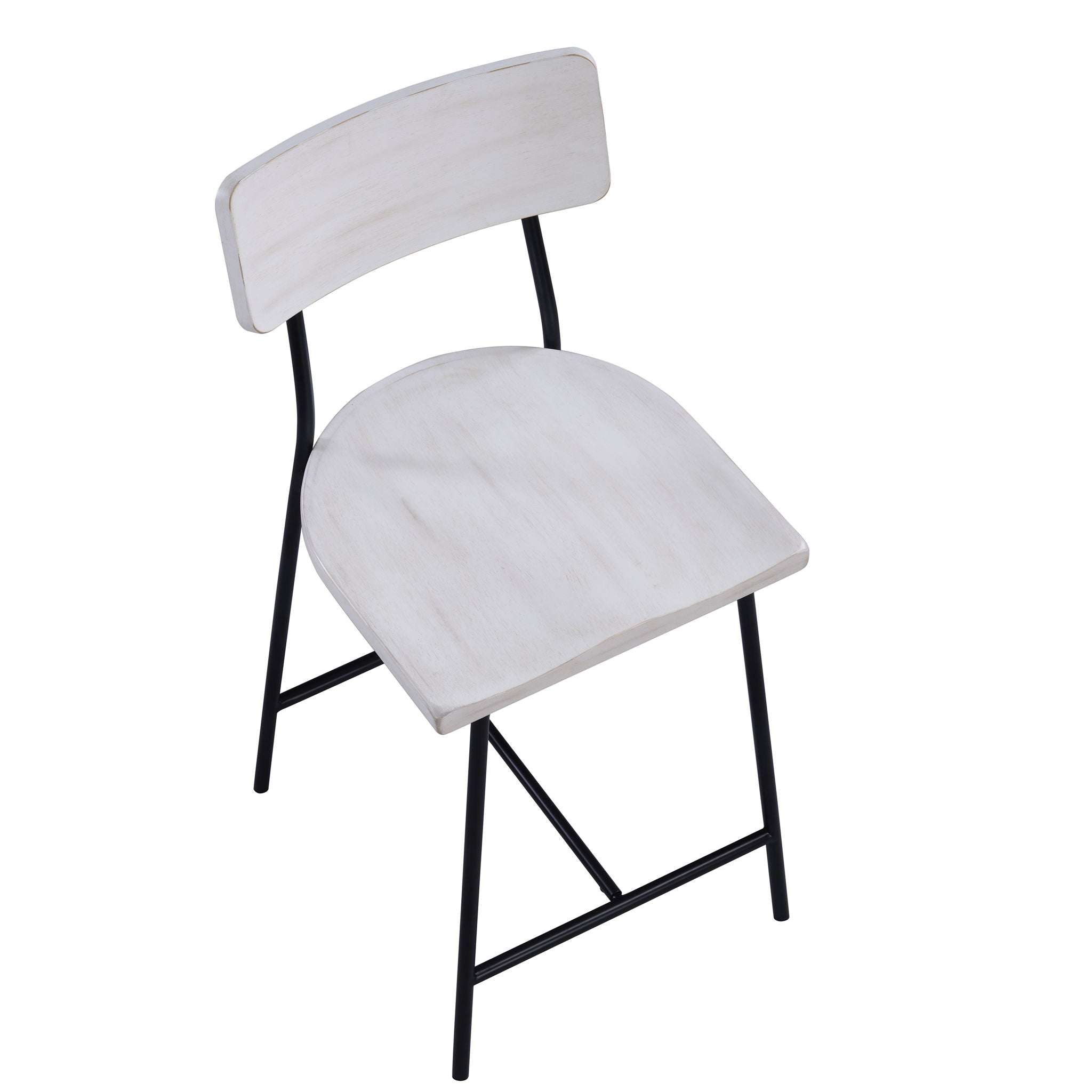 Badin - Counter Stool - White Washed