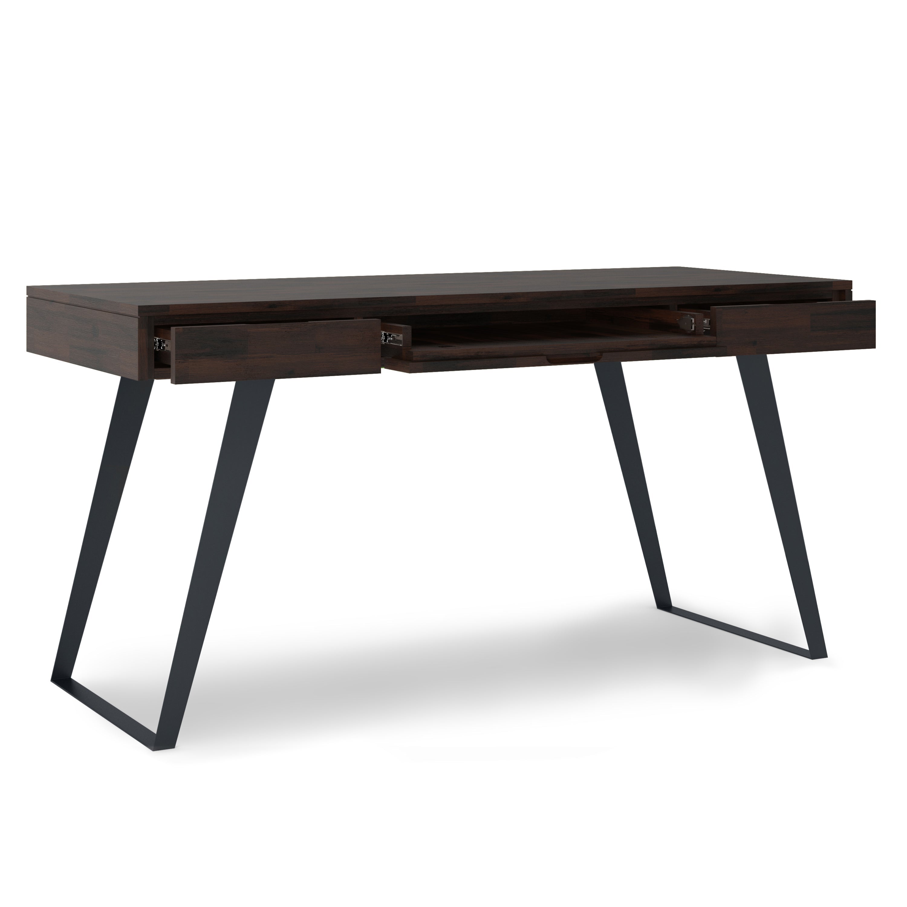 Lowry - Desk - Distressed Hickory Brown