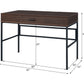 ACME Verster Built-in USB Port Writing Desk, Oak & Black Finish 93092