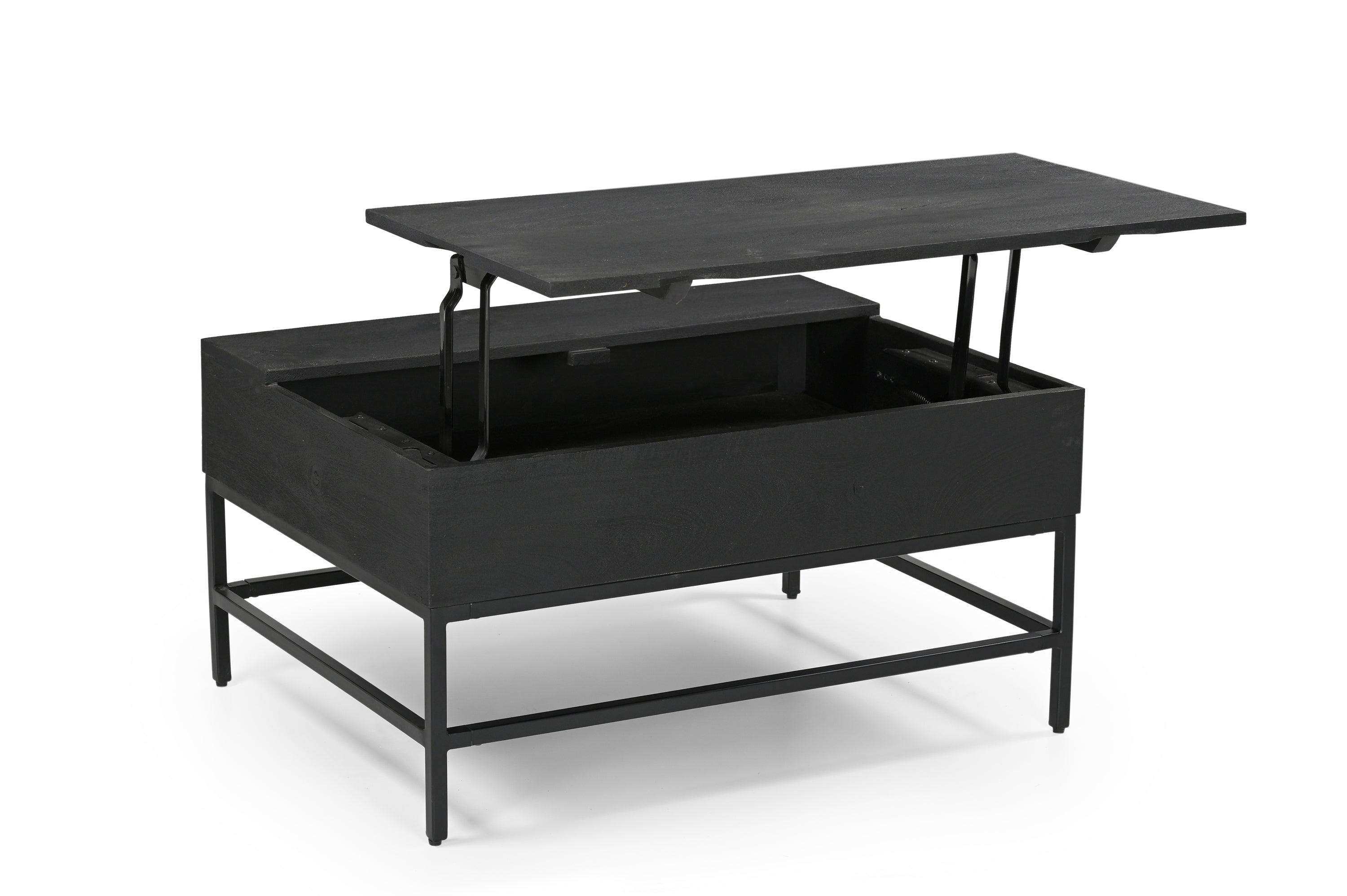 T1105-05 Black Lift Top Coffee Table