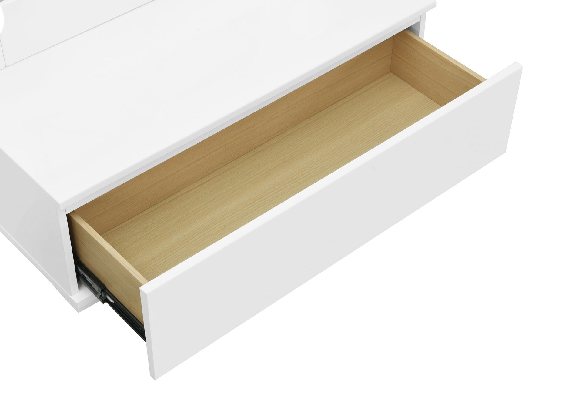 Ella - Small Drawer With Speaker - White