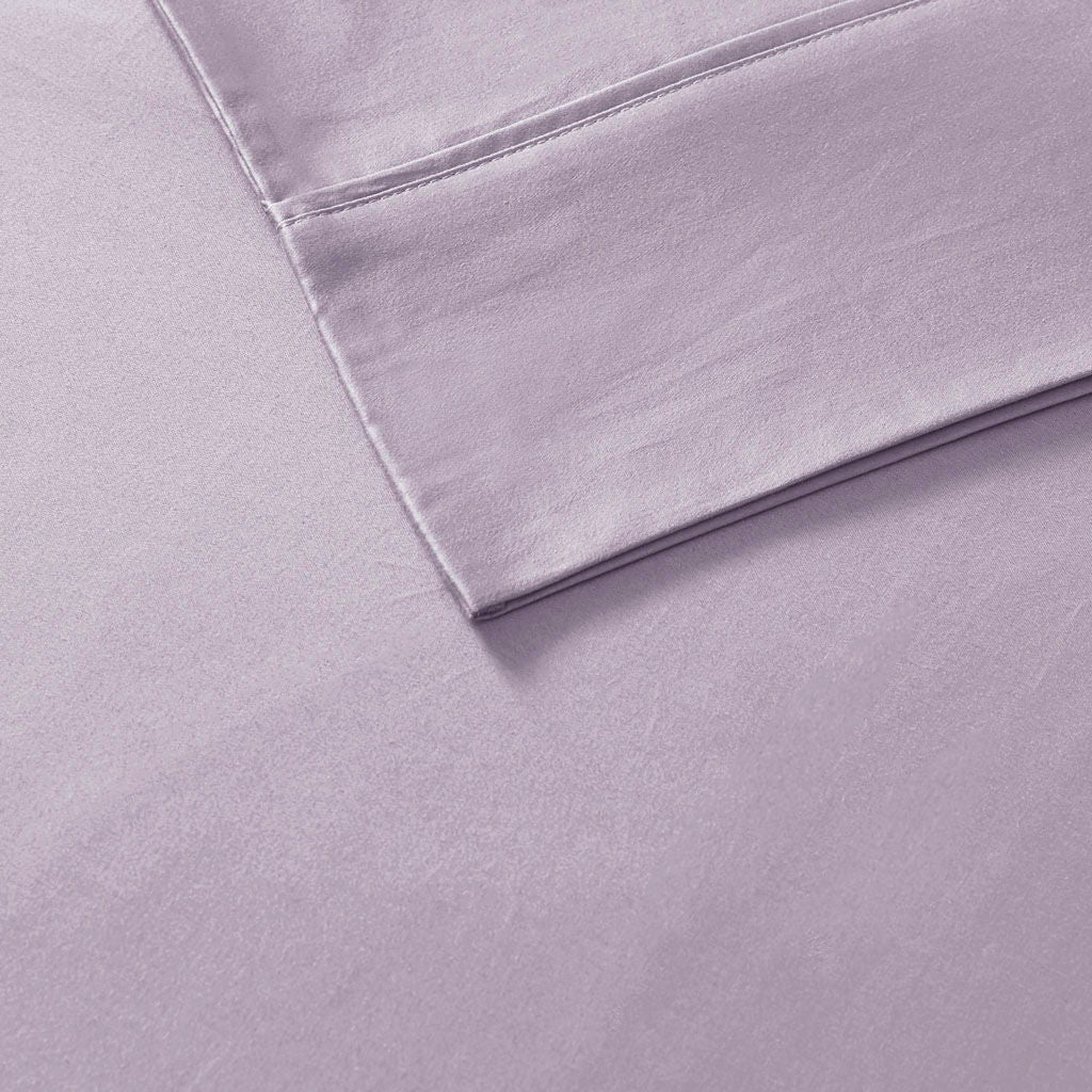 800 Thread Count - Split King Sheet Set - Purple