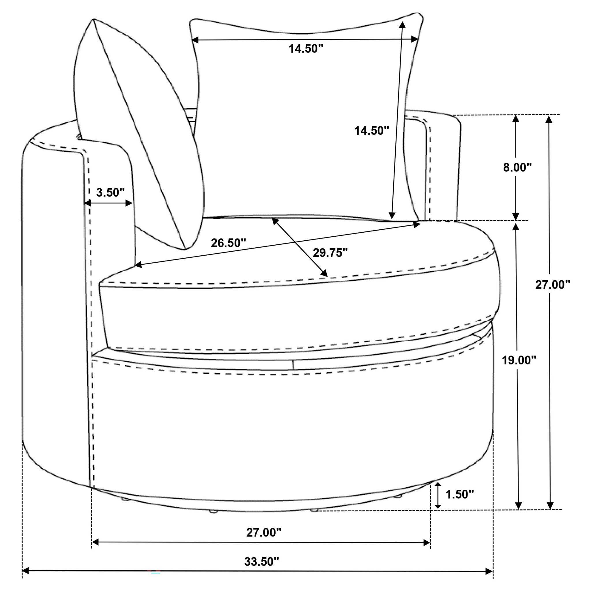 Quinn - Swivel Accent Chair
