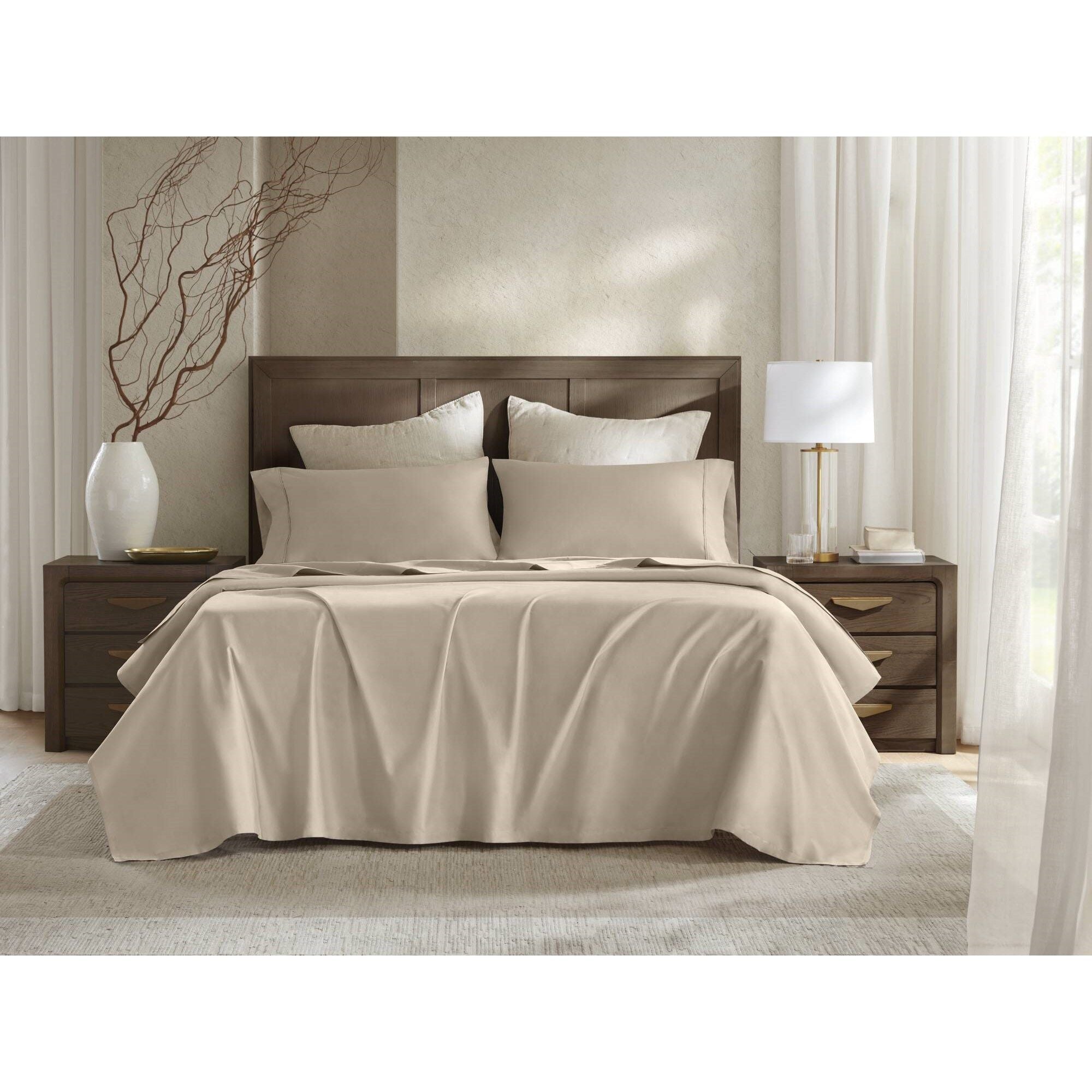 King Sateen Sheet Set - Linen