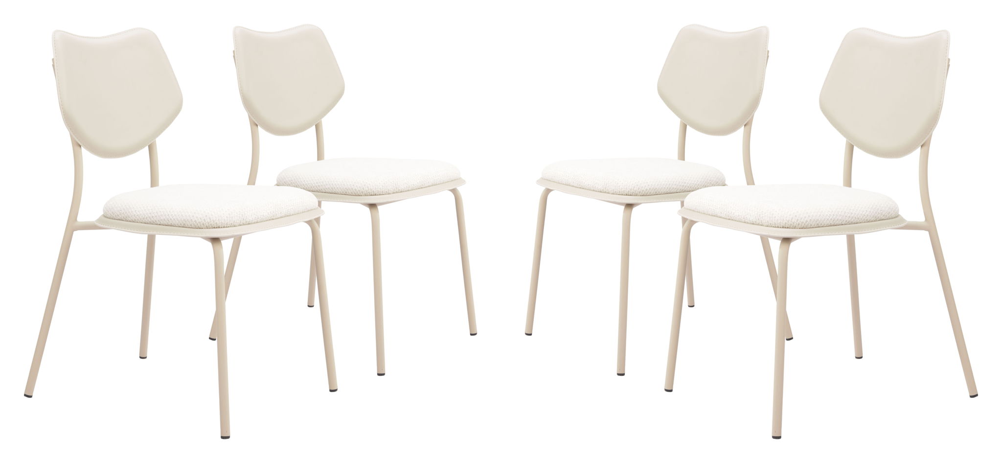 Zeal - Dining Chair (Set of 4) - Light Gray