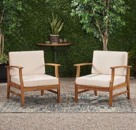 Perla - Contemporary Club Chair With Water Resistant Cushionі