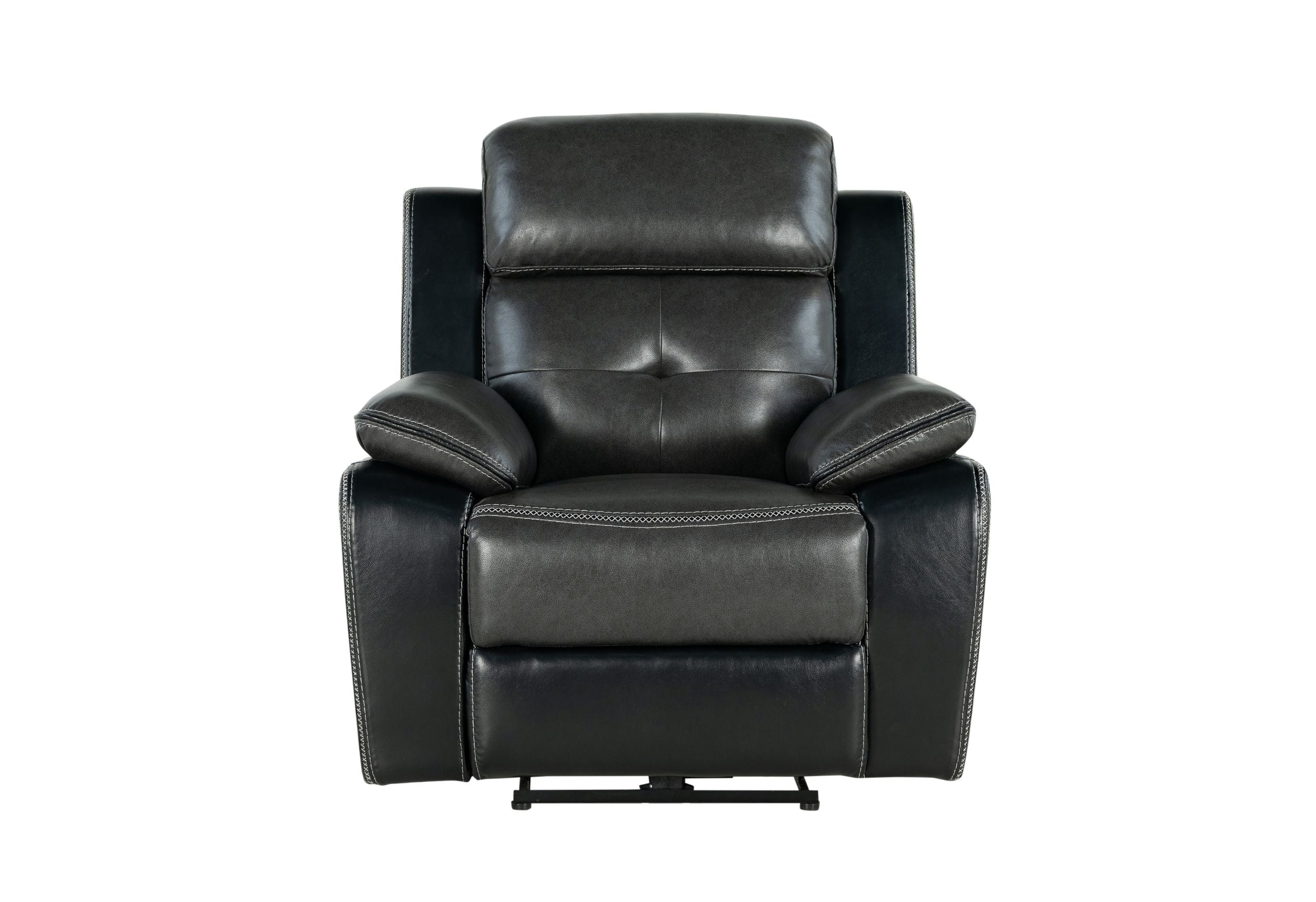 U5050 - Power Recliner - Blanche Charcoal / Black