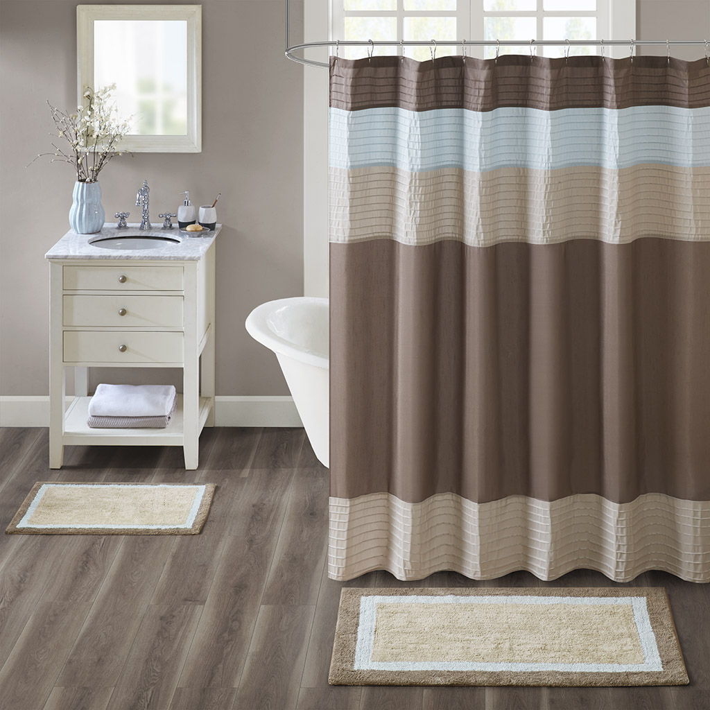 Amherst - 20" x 30" Tufted Bath Rug - Blue