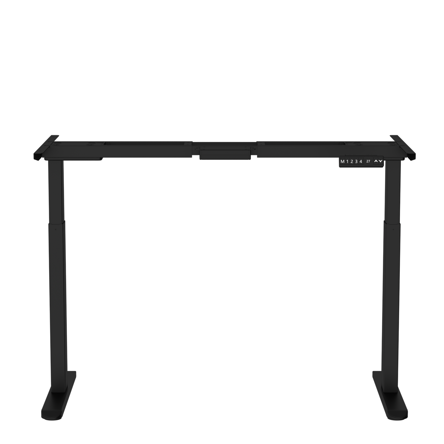 Electric Stand up Desk Frame -  Height Adjustable Table Legs Sit Stand Desk Frame Up to  Ergonomic Standing Desk Base Workstation Frame Black