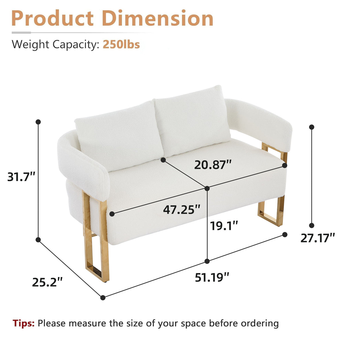 Decorative Side Chair For Living Room