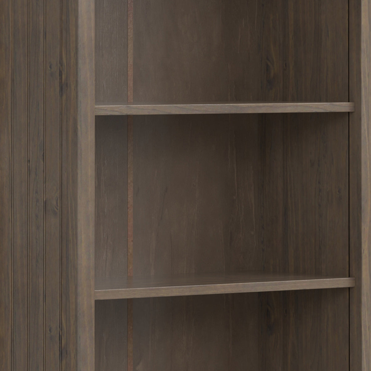 Lev - Bookcase - Smoky Brown