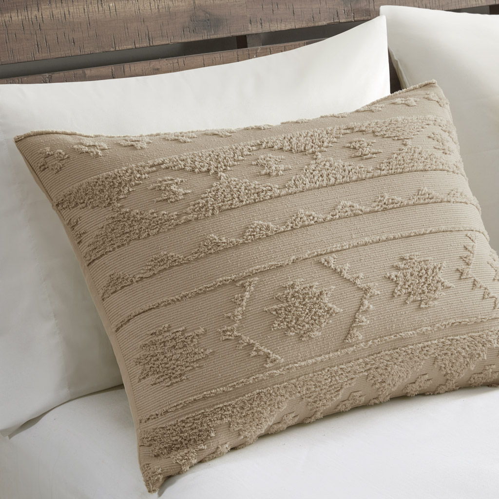 Breckenridge - Chenille Queen Comforter Set - Tan