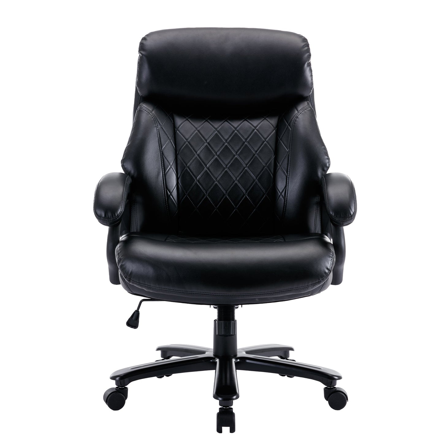 Office Desk Chair with High Quality PU Leather,Adjustable Height/Tilt,360-Degree