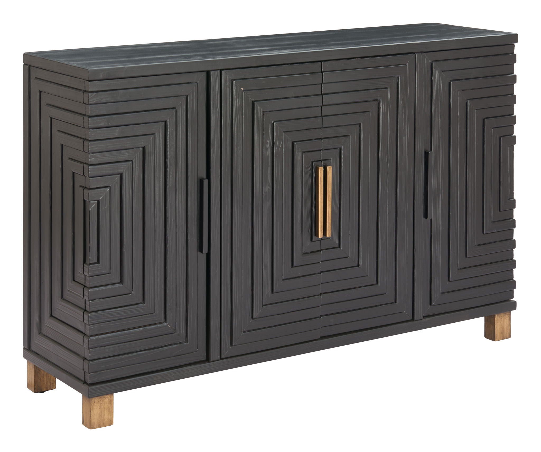 Trazo - Cabinet - Black