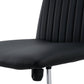 Black High Grade Pu Material. Home Computer Chair Office Chair Adjustable 360 ° Swivel Cushion Chair With Black Foot Swivel Chair Makeup Chair Study Desk Chair. No WheelsW115167391