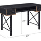 ACME Settea Computer Desk, Black Finish 92799