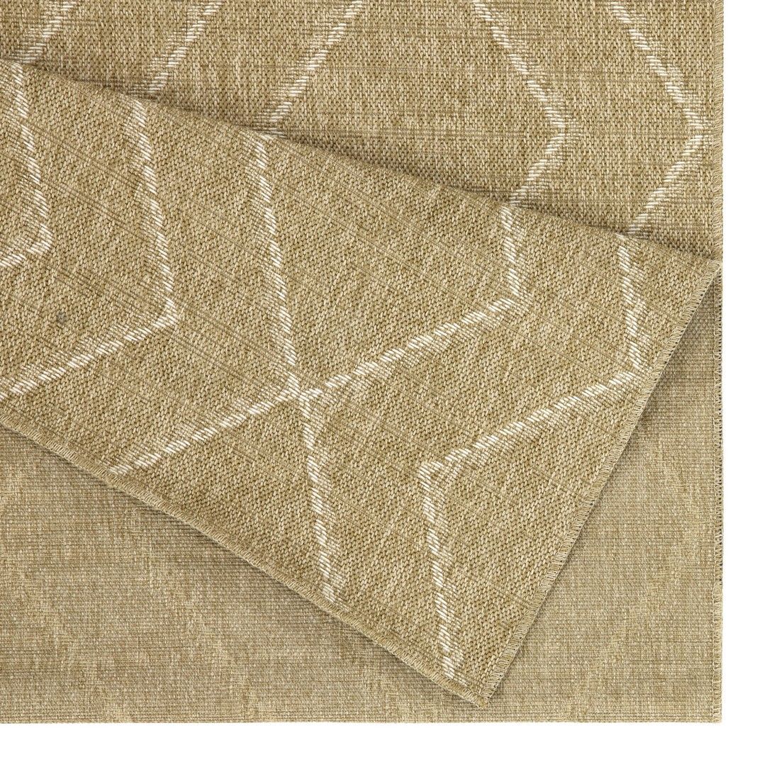 Earth - Indoor / Outdoor Area Rug - Jute / White