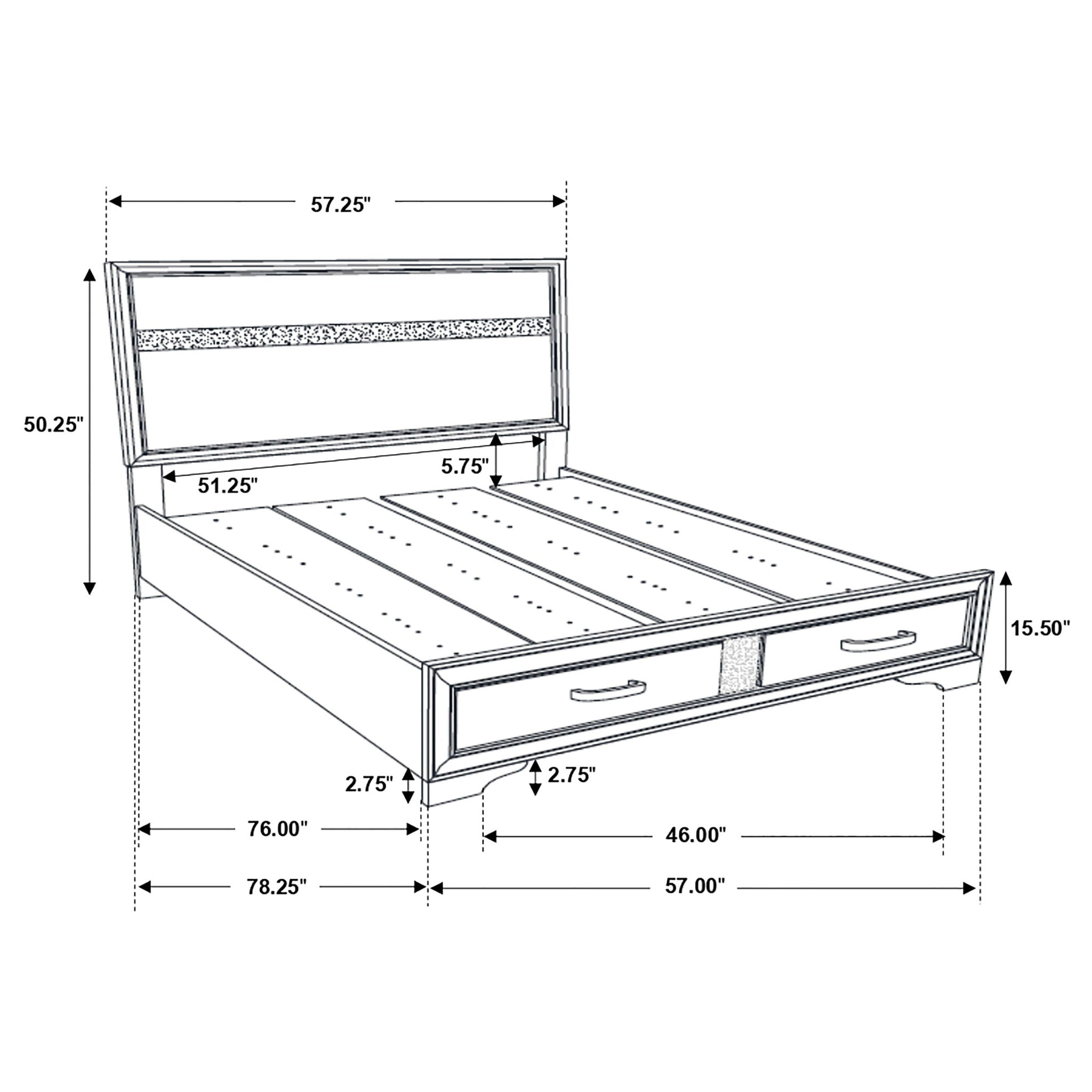 Urbana - Storage Panel Bed