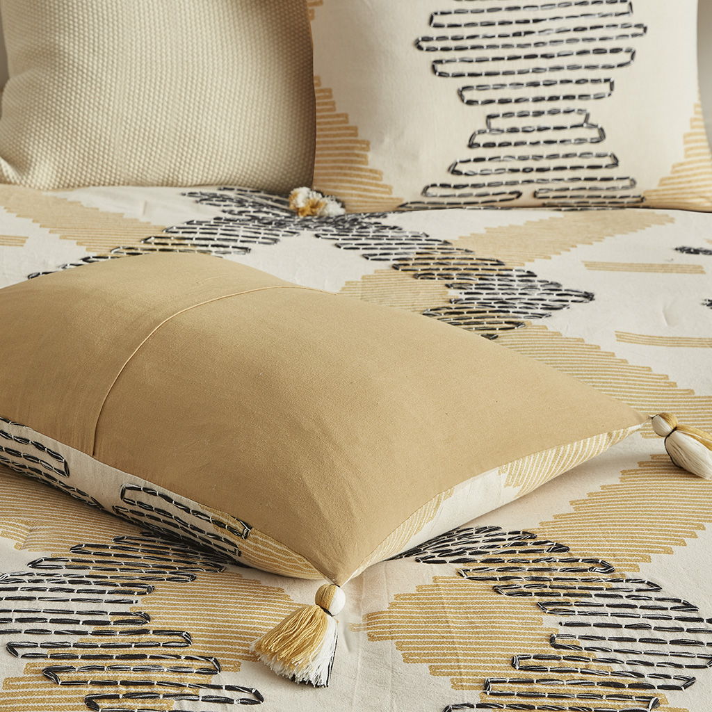 Arizona - 3 Piece Comforter Set - Yellow