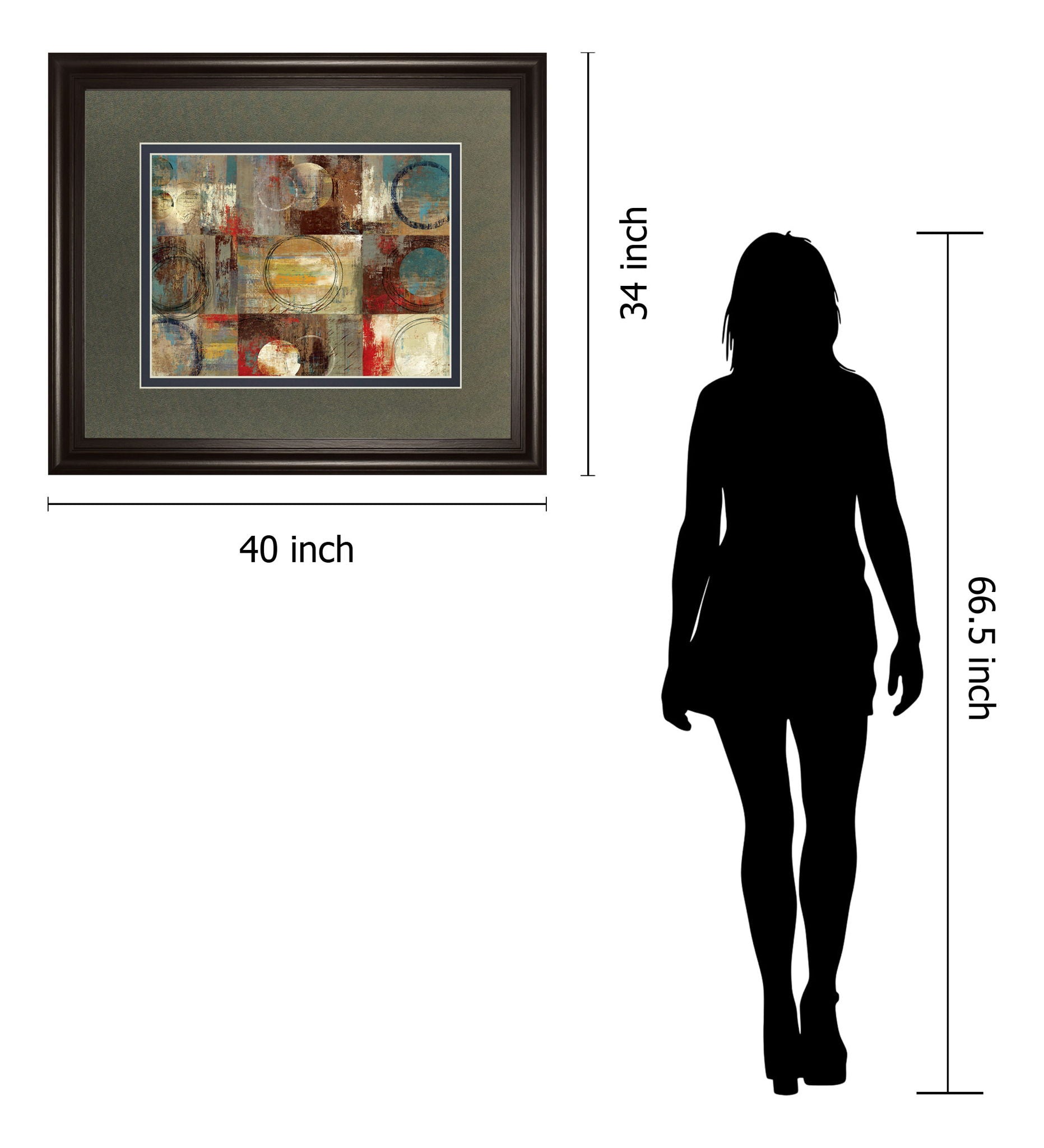 All Around Play By Tom Reeves - Framed Print Wall Art - Dark Gray