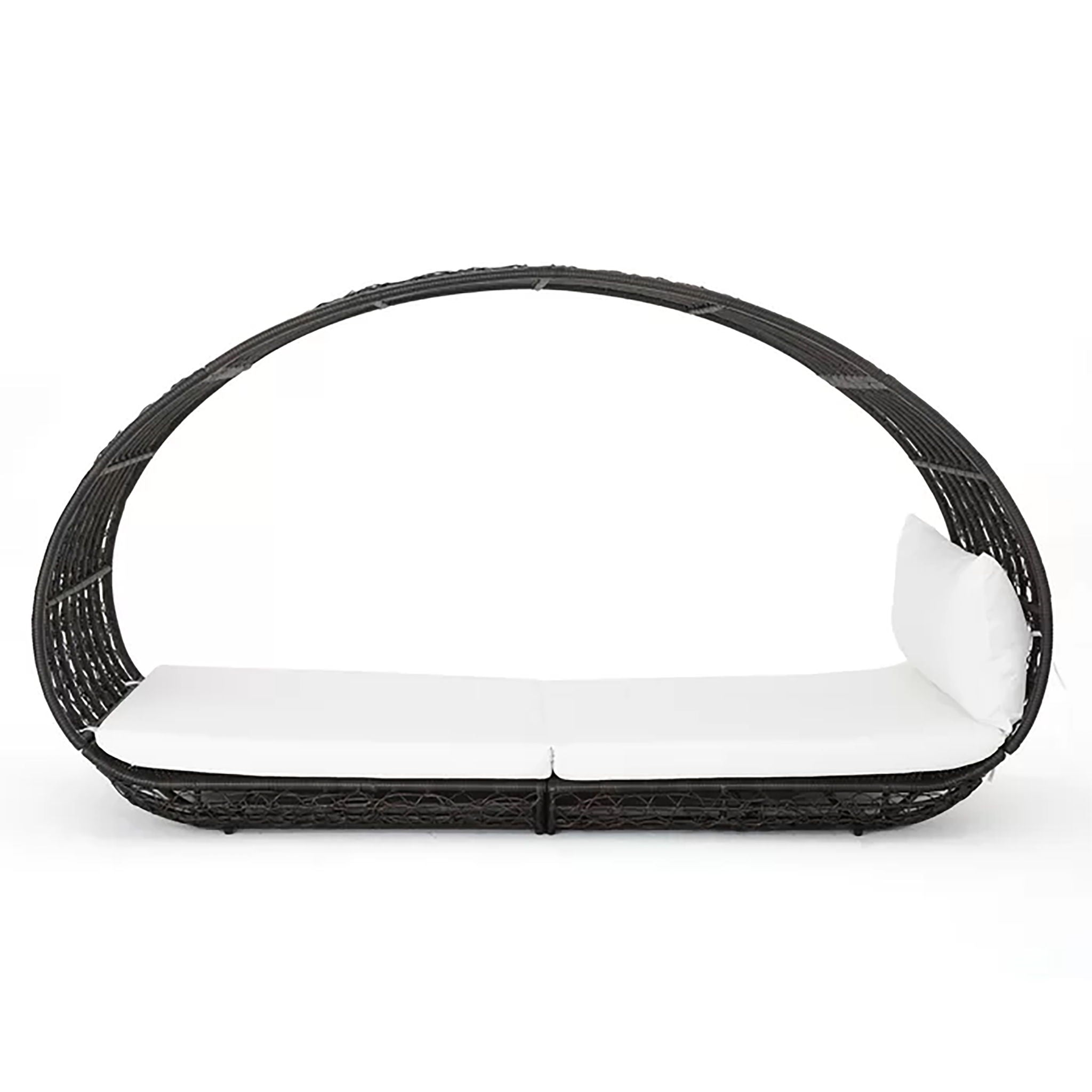 Abigal - Outdoor Wicker Daybed With Cushion