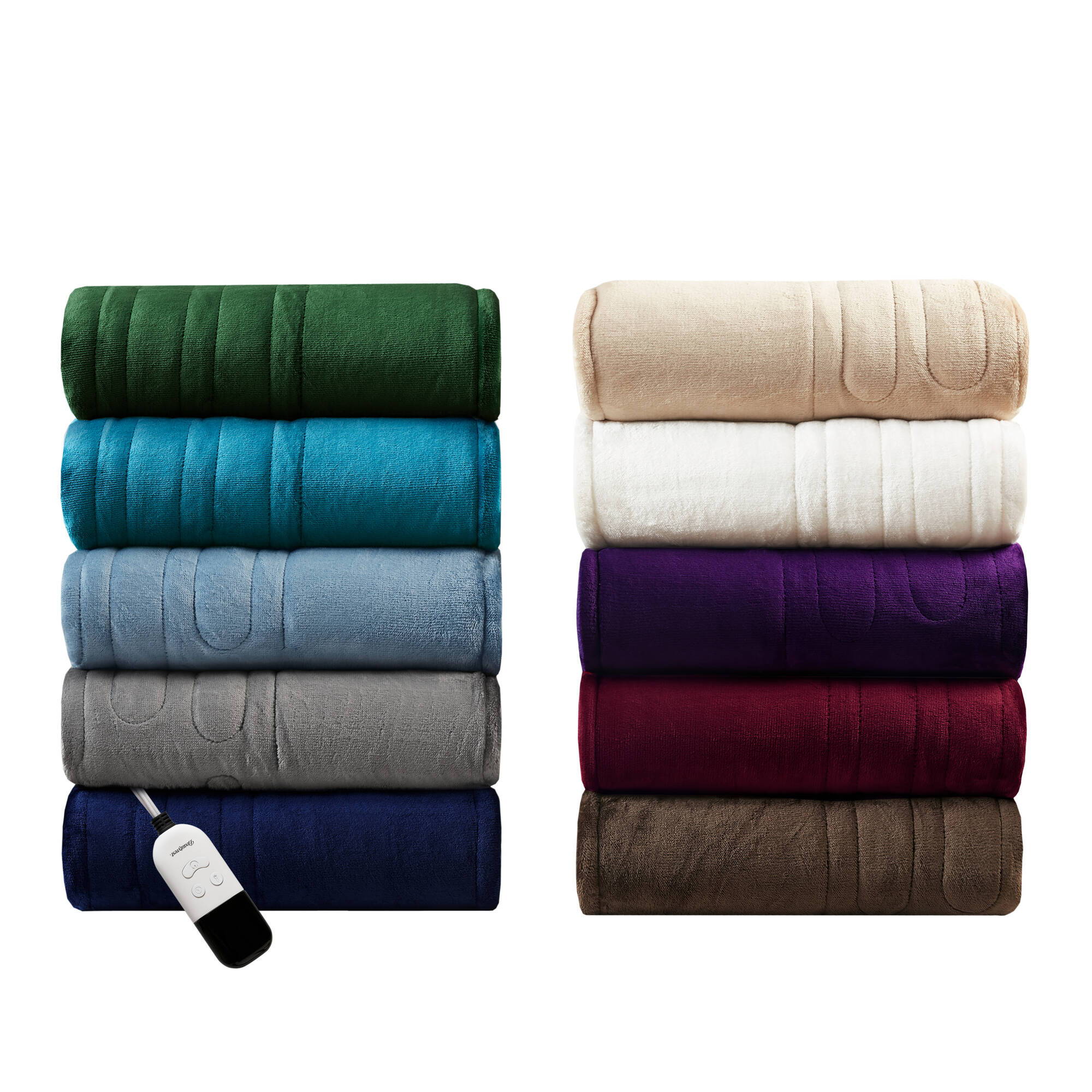 Heated Microlight to Berber - Throw - Gray