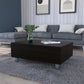 Tilton Rectangle Lift Top  Coffee Table Black Wengue