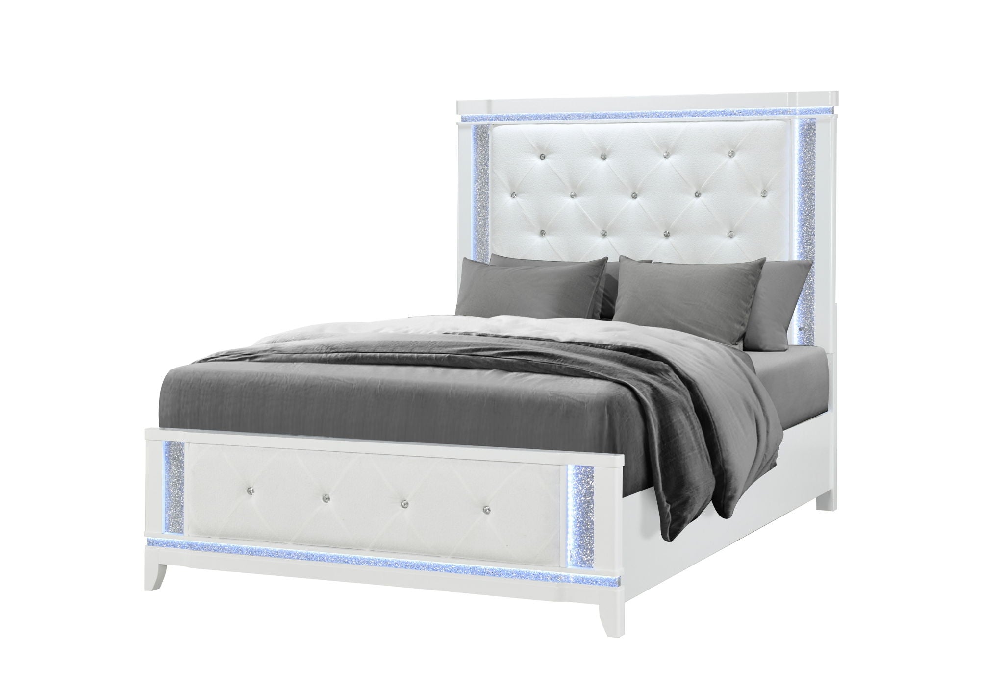 Alina - Full / Twin Bed Siderail - White