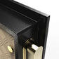 Large storage space safe, all steel strong anti-theft