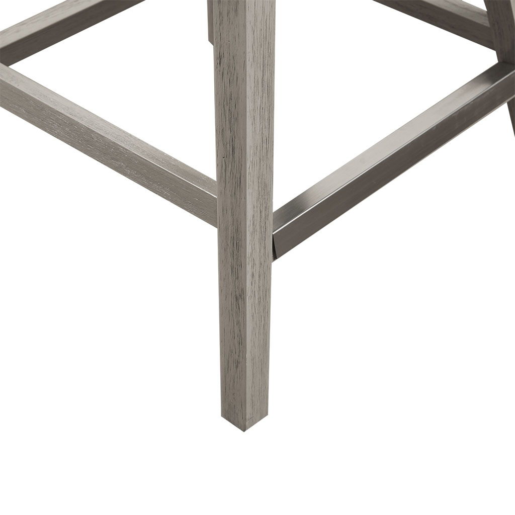 Emmett - 25.75" Swivel Counter Stool - Charcoal