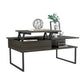 Lift Top Coffee Table Juvve, One Shelf, Carbon Espresso / Onyx Finish