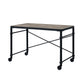 ACME Oklarth Writing Desk in Rustic Oak & Black Finish OF00103