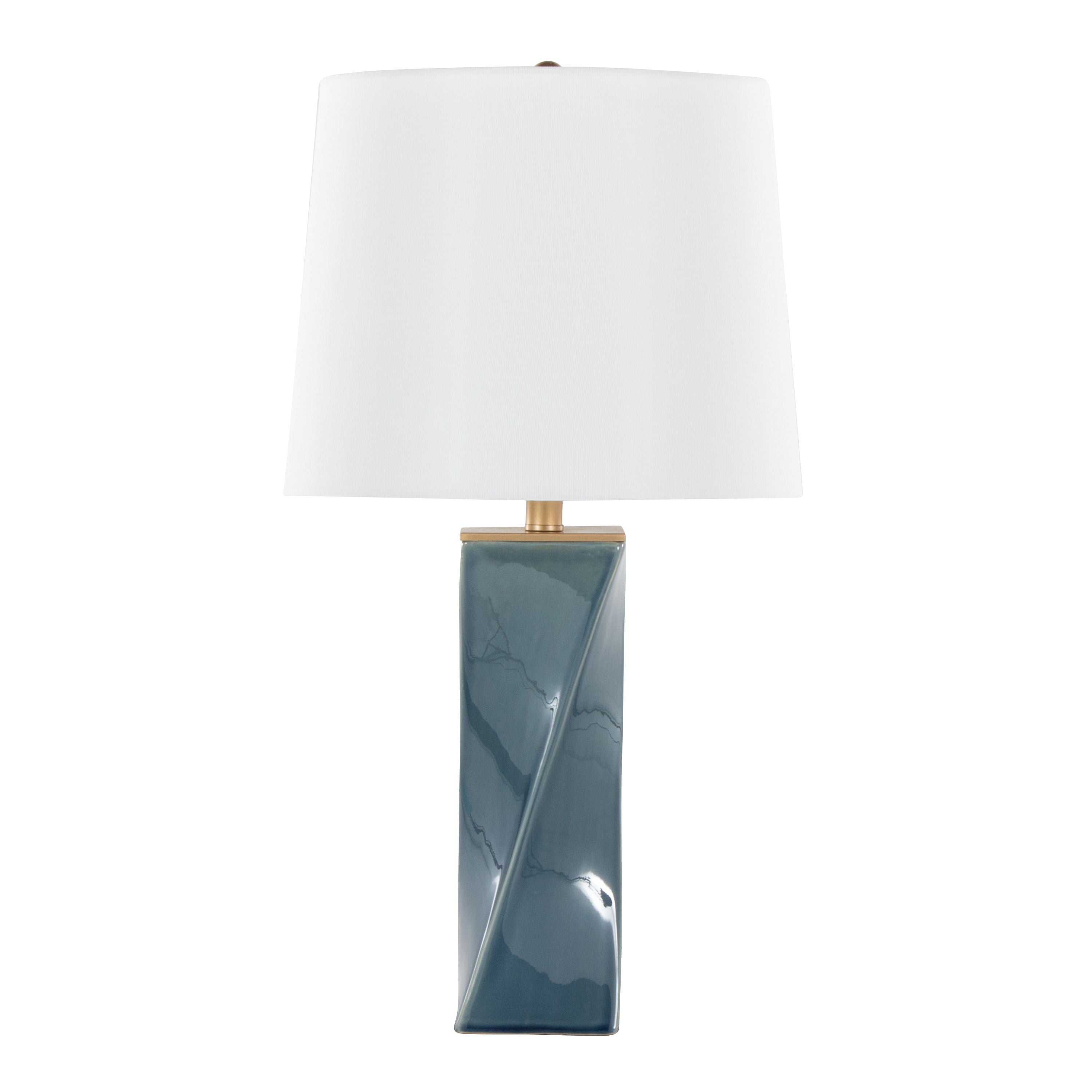 Curvo - Square Contemporary Table Lamp