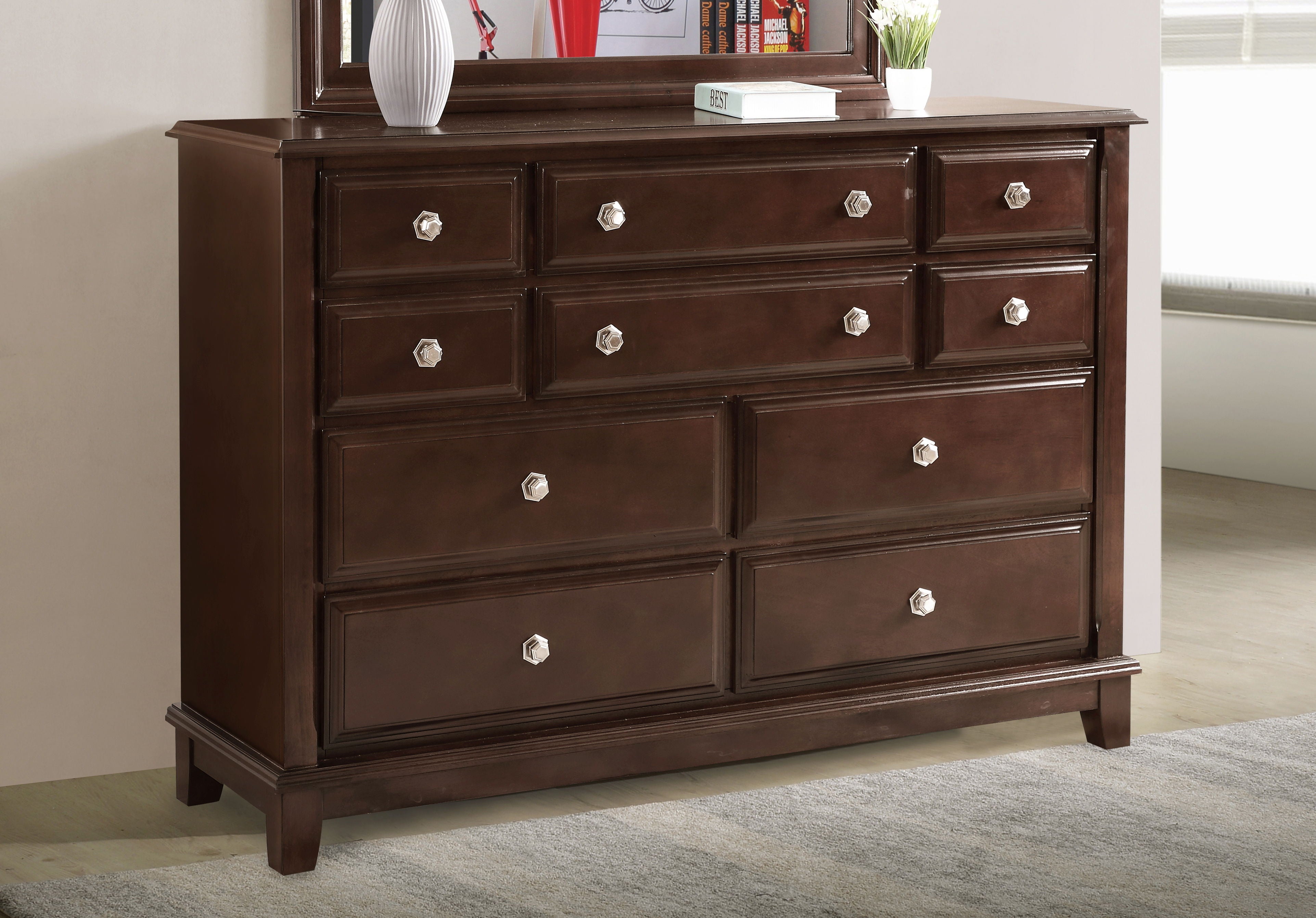 Ashford - G9800-D Dresser - Cappuccino