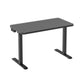 Glass tabletop standing desk
Black