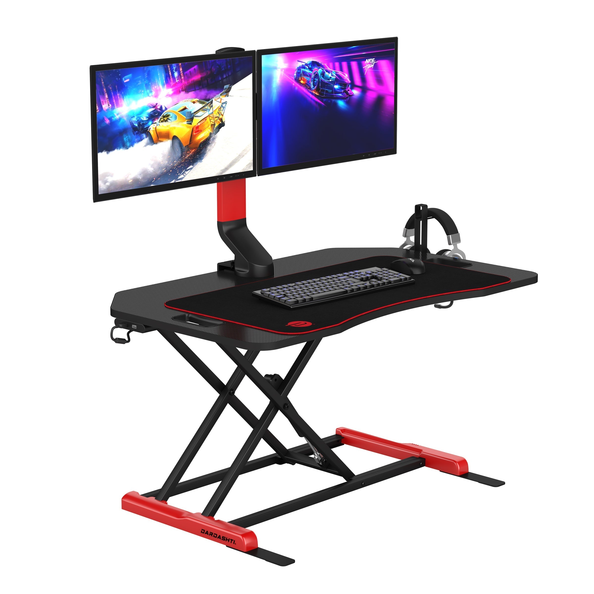 Dardashti Gaming Riser Black/Red