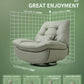 smart multifunction recliner chair electric green