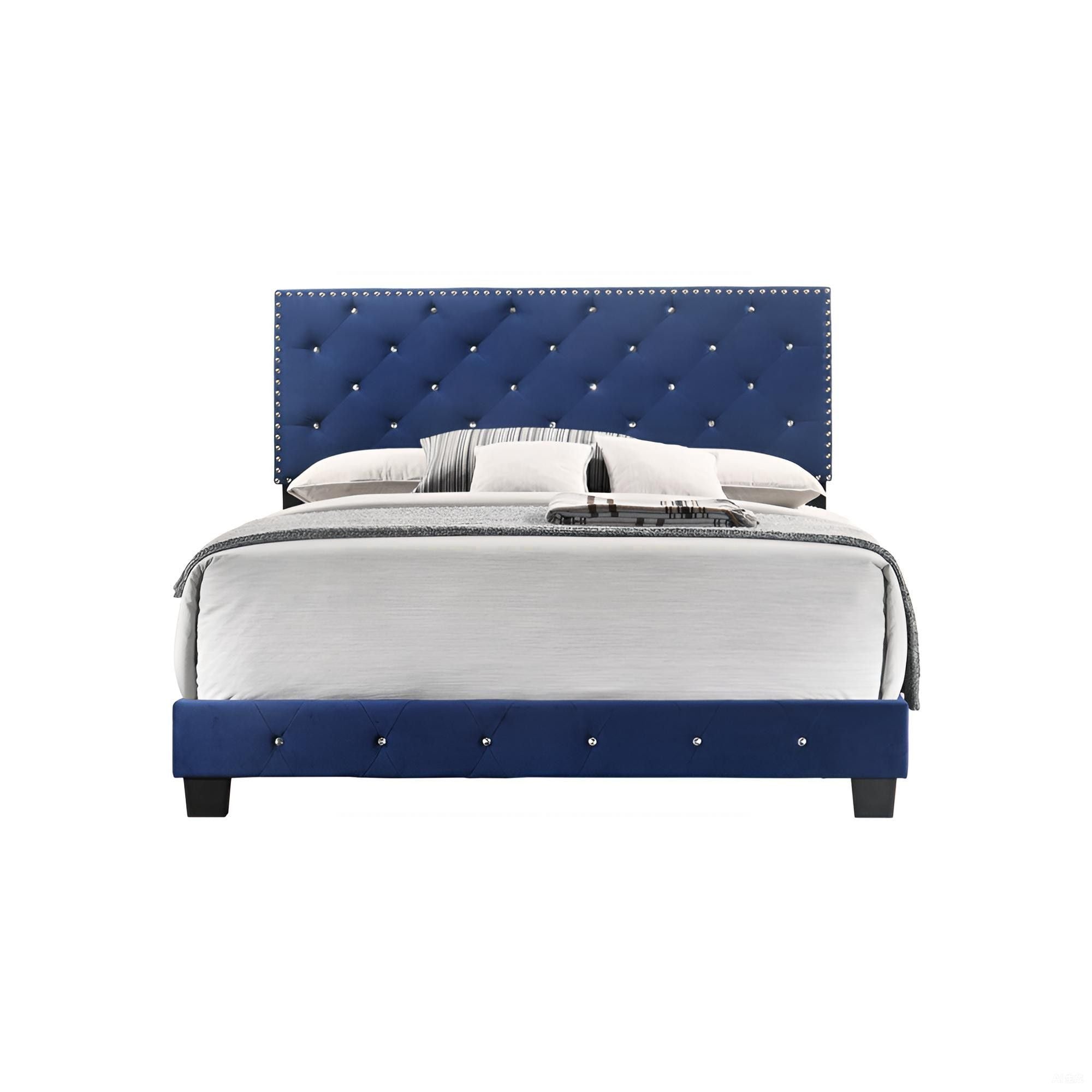 Luxurious Upholstered Bed