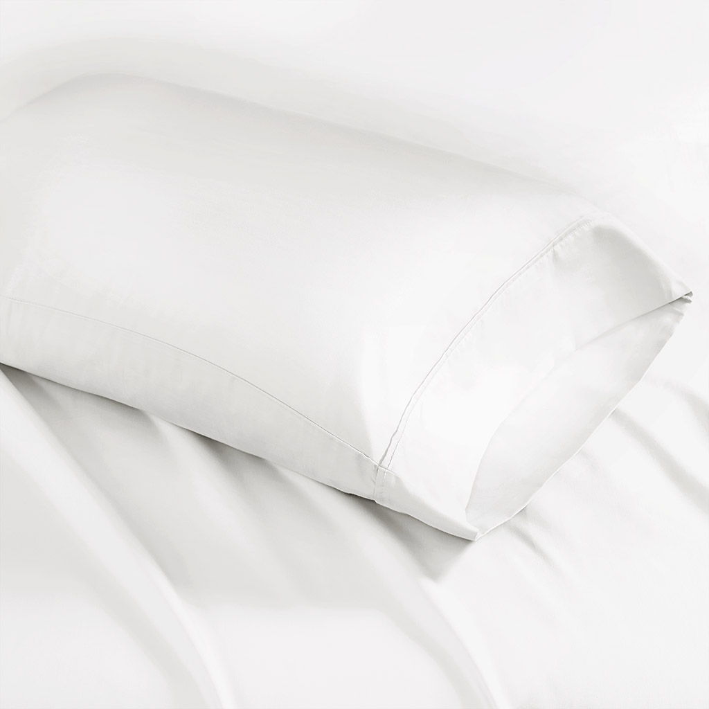 1500 Thread Count - King Blend Pillowcases (Set of 2) - White